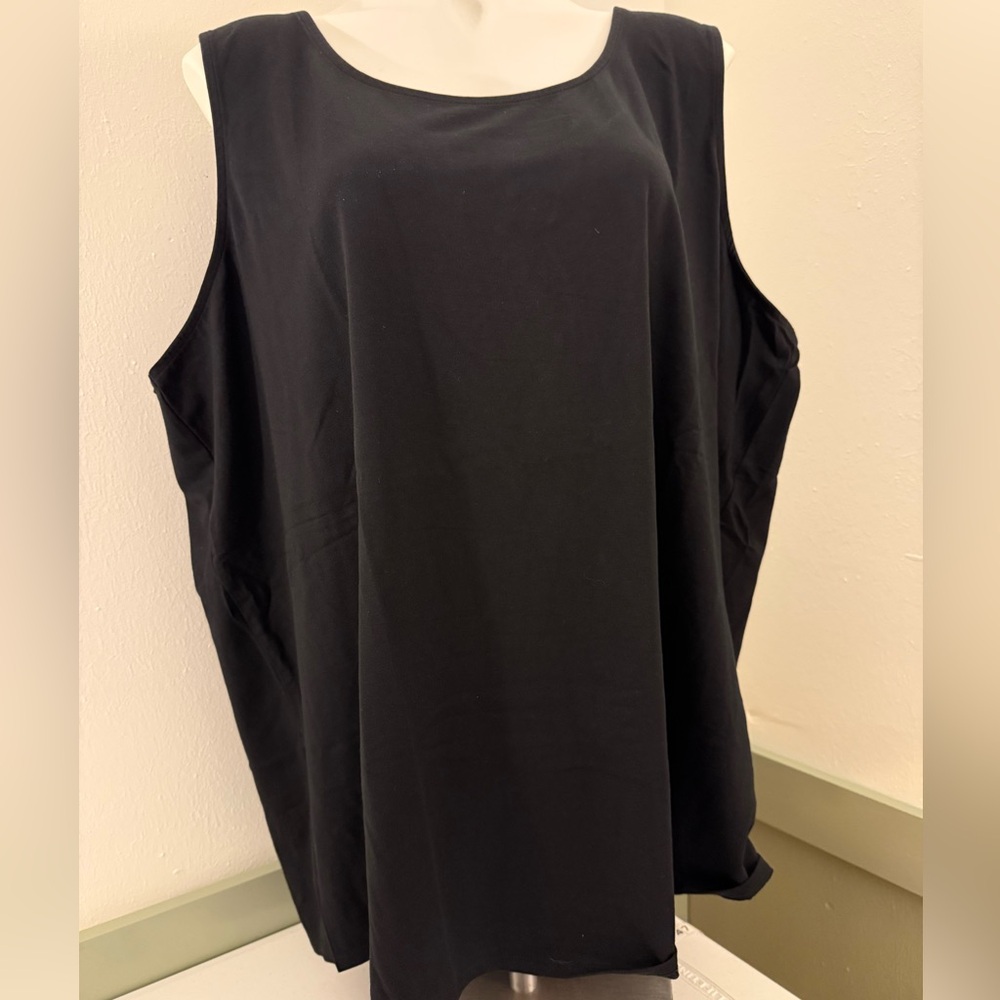 Belle by Kim Gravel Classic Black Tank Top